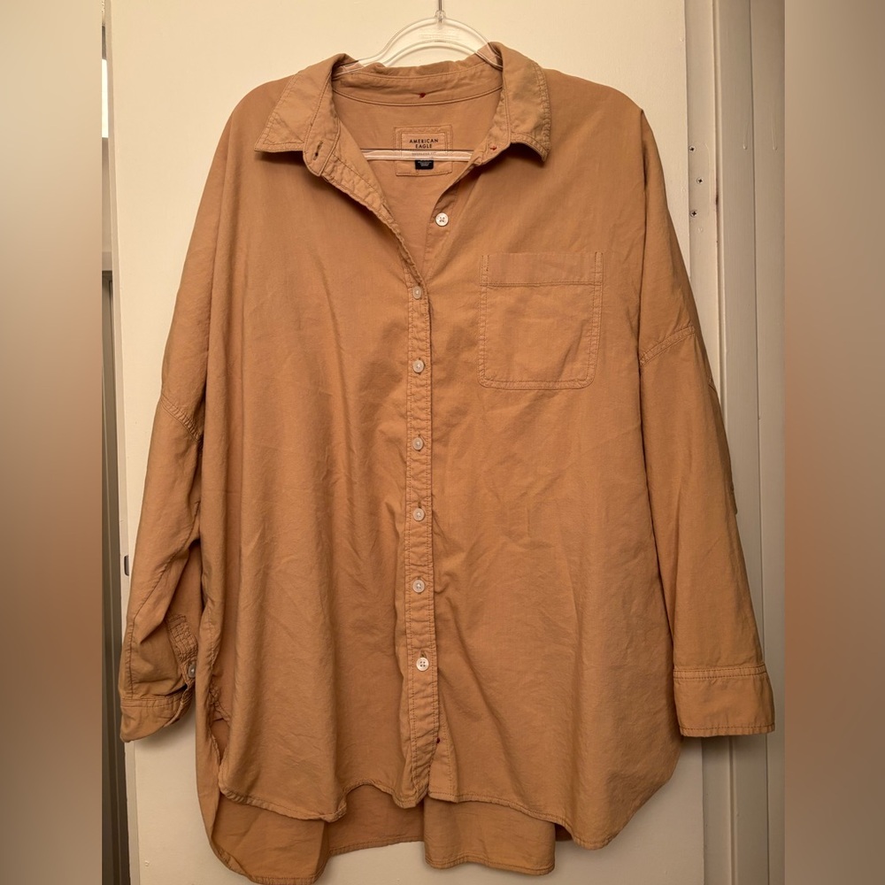 American Eagle Oversized Button Up